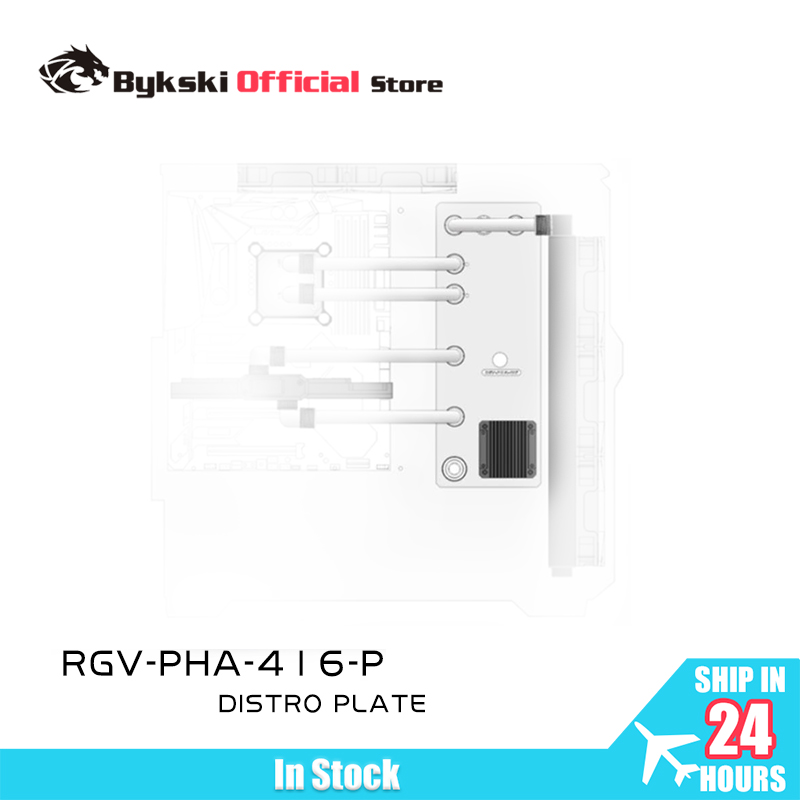 Distro Plate Ddc Pump Combo - BYKSKI RGV-PHA-416-P Akrylowy zbiornik do obudowy